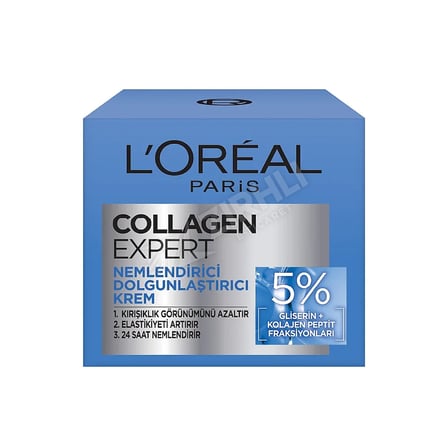 4 ADET Loreal Paris Collagen Expert Dolgunlaştırcı Krem 50 Ml