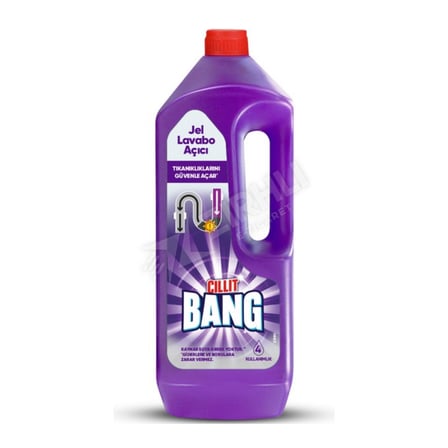 4 ADET Cillit Bang Jel Lavabo Açıcı 1 Lt