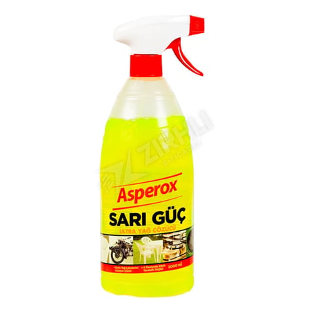 5 ADET Asperox Sarı Güç Sprey 1 Lt
