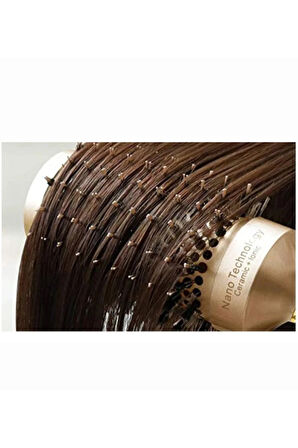 Nano Technoloji Profesyonel Büyük Boy Saç Fırçası Seramik Aleminyum