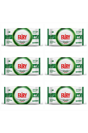 Power Wipes Yüzey Temizlik Havlusu 100 Yaprak 6 Adet Beyaz Sabun