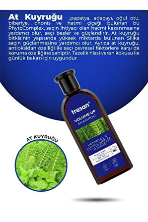 Tresan 4 Kutu At Kuyruğu Hacimlendirici Bakım Şampuanı 300 Ml