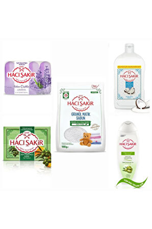 Full Sabun Seti El Sabunu,Şampuan,Granür Matik ,Güzellik Sabunu,Banyo Sabunu