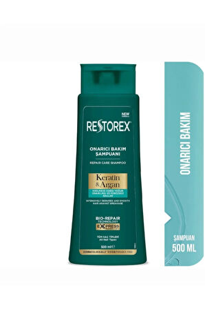 Restorex Keratin Argan Onarıcı Bakım Şampuanı 500ml