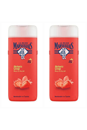 2 Adet Le Petit Marseillais Akdeniz Çileği Banyo ve Duş Jeli 400ml