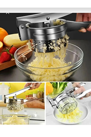 Paslanmaz Çelik Patates Sıkacağı Ezici Meyve Sebze Basın Sıkacağı Kırıcı Sıkacağı