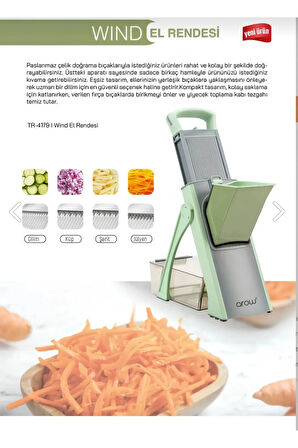 Aro w Wind El Rendesi Fenomen Rende Çok Amaçlı Doğrayıcı