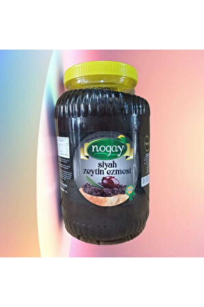 NOGAY SİYAH ZEYTİN EZMESİ DOĞAL BURSA GEMLİK ZEYTİN EZMESİ