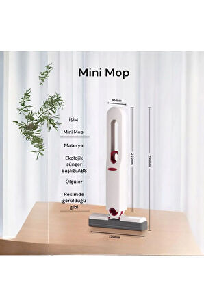 MİNİ MOP KENDİNDEN SIKMALI KOLAY KULLANIMLI  MOP