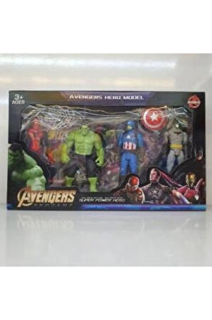 AVENGERS IŞIKLI KAHRAMANLAR 4'LÜ SET