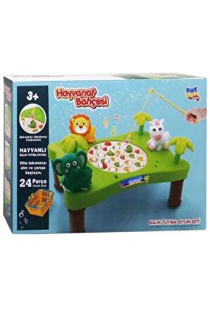 HAYVANAT BAHÇELİ HAREKETLİ BALIK TUTMA OYUNCAĞI