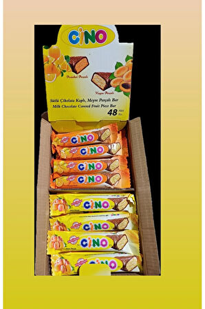 48 Adet Portakal Ve Kayısı Aromalı Nostaljik Çikolata 1 Gr.