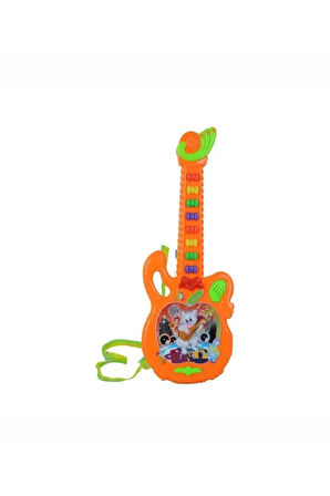Müzikli Efsane Gitar Oyuncak Işıklı Müzikli Gitar