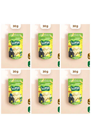 Organik Glutensiz Vegan Muzlu Mini Küpler Atıştırmalık Paketi - 6 adet * 30 g