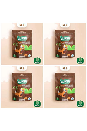 keçi boynuzlu ve Fındıklı kurabiye 55 g*4 adet