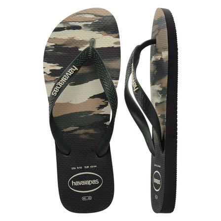 Havaianas Top Camu Black/Olive Green Erkek Terlik