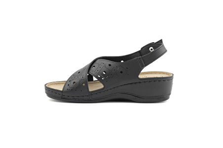 BioStep Daily 1819 – Günlük Ortopedik Vegan Deri  Kadın Sandalet