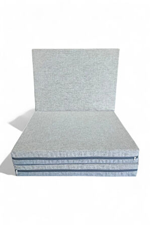 Katlanır Yer yatağı - Yer Minderi- Misafir Yatağı- Balkon Minderi 70x180x8 cm Kalınlık