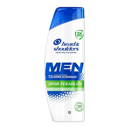 Head & Shoulders Men Spor Ferahlığı Şampuan 330 Ml - 3 Adet