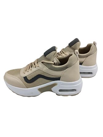 SİA ÇANTA FLET LEAVE YOUR MARK TECHNOSOFT TABAN YÜKSEK TOPUK NEFES ALAN KUMAŞ BAĞCIKLI SPOR AYAKKABI