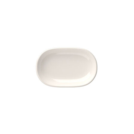 Tabak Evi Porselen Magnus Oval Kayık Tabak 13,50x8,50x2,50cm 6 LI
