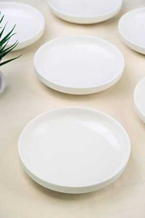 Tabak Evi Porselen Sofia Çukur Tabak 18,5cm 620cc 6 LI