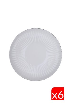Kütahya Porselen Bone Luz Platin Fileli Servis Tabağı 27cm 6 lı