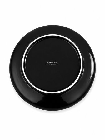 Kütahya Porselen Moderna Servis Tabağı Siyah 24cm MOD24DU740104 2 li