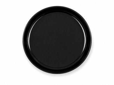Kütahya Porselen Moderna Çukur Tabak Siyah 19cm MOD20CK740104 2 li