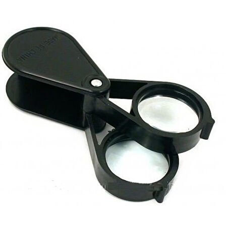 -20x30 2k-30mm Çıft Optik Lens Katlanan Cep Büyüteç. ( Lisinya )