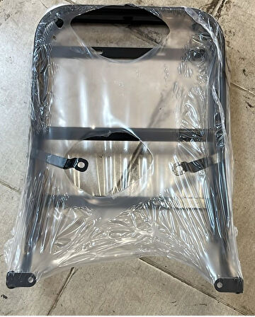 Rks Newlight 125 Kızaklı Kurye Çanta Demiri Ergoline Sürgülü Pizzacı Paket Demiri Supermoto