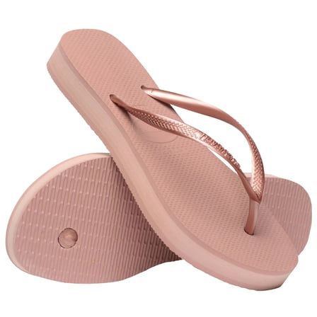 Slim Flatform Pembe Kadın Terlik
