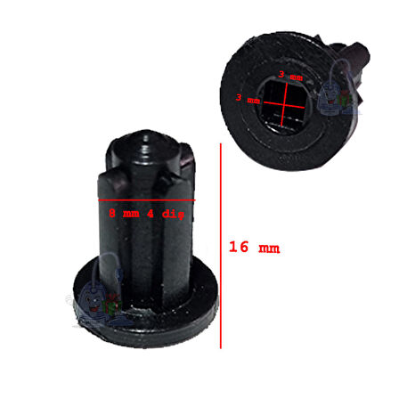 KORKMAZ VERTEX MEGA A445 BLENDER  HAREKET AKTARICI (KAPLİN) (HAZNE KAPAGINDA) Uyumlu