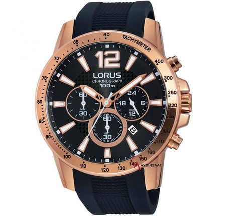 Lorus RT356EX9 Siyah Erkek Kol Saati