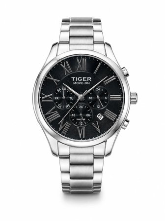 TF-03219FF TIGER OTOMATİK ÇELİK ERKEK SAATİ