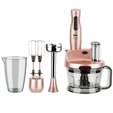 Mutfak Robotu Seti Çok Amaçlı Blender Set Rose Gold