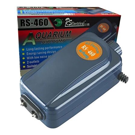 Rs 460 Çift Çıkışlı Hava Motoru 4,5 Lt/h 4,5w