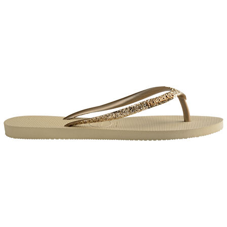 Slim Glitter II Sand Grey Kadın Terlik