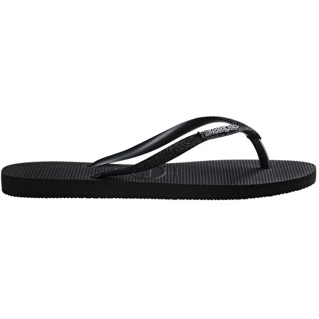 Slim Glitter Black Kadın Terlik