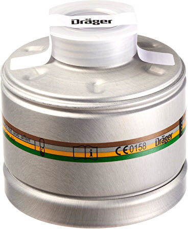 Dräger X-plore 940 Rd40 Filtre Kartuşu – Gaz ve Buhar Koruma Filtreleri A2 A2B2 A2B2E2K1