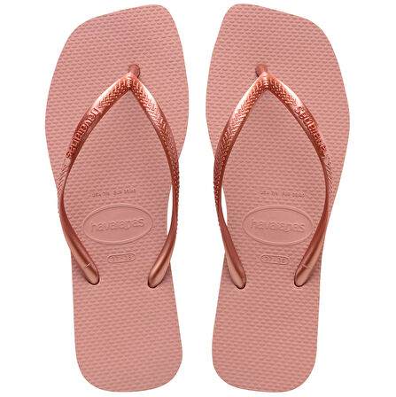 Slim Square Pembe Kadın Terlik