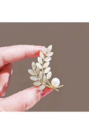 Opal Inci Buğday Broş-ıncl-004