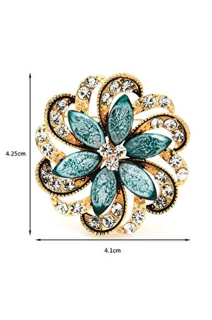 Kraliyet Çiçeği Broş-cck-055