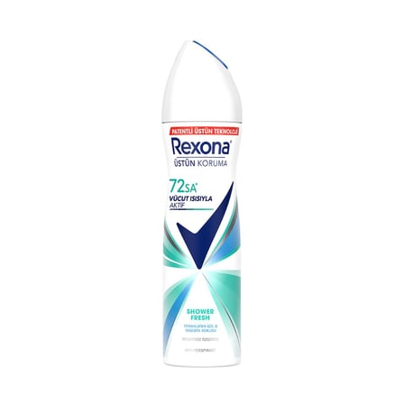 Rexona Shower Fresh Kadın Deodorant Yasemin 150Ml - 4 Adet