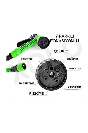 Hose 15 Metre Uzayan Hortum Sihirli Hortum Bahçe Su