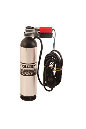 Düzey 12 Volt Mini(KÜÇÜK) Dalgıç Mazot Aktarma(SIVI TRANSFER) Pompası(SU,SÜT,YAĞ)