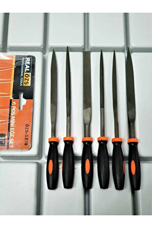 Mini Eğe Seti 18 Cm 6 Parça