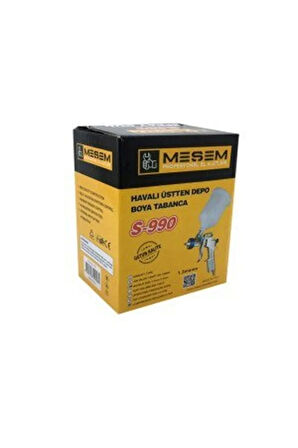 Üstten Depolu Havalı Boya Tabancası 1,3 Mm Cmb064