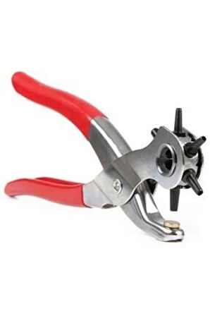 Kemer Delme Ve Perçin Pensesi Ikli Set Deri Plastik Delici