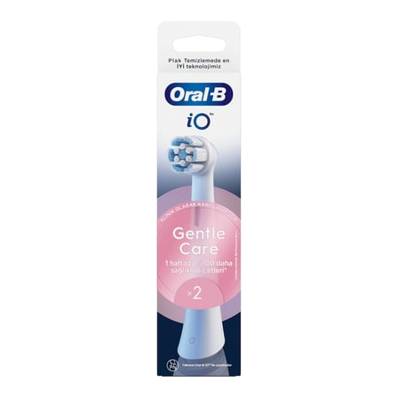 Oral-B IO Gentle Care Diş Fırçası Yedek Başlığı 2'li - Beyaz - 2 Adet